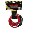 Winner Intl Winner International UTL901 6 Foot Resettable Cable Lock - Red UTL901